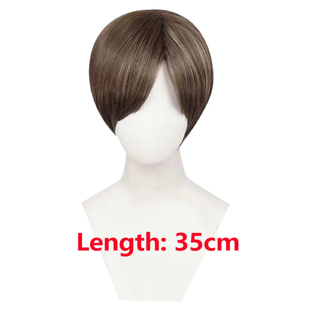 Leon Scott Kennedy Cosplay Riem Been Gunbag Handschoenen Pruik Volwassen Spel Fantasia Halloween Carnaval Party Kostuum Accessoires Rekwisieten - afbeelding 1