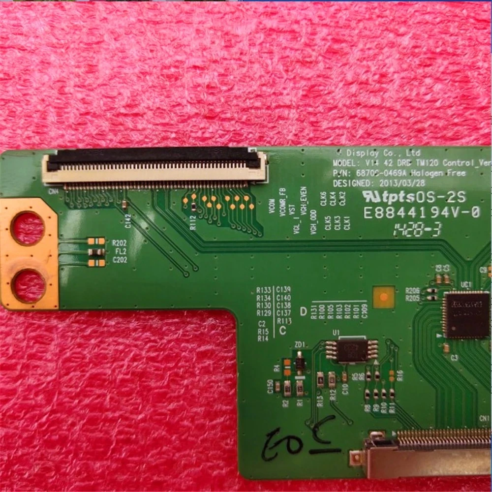 Original for 42 inches TV 6870C-0469A T-con board V14 42 DRD TM120 6870C-0469A 42PFH5209/88 LC420DUJ-SGK1 43LF590V