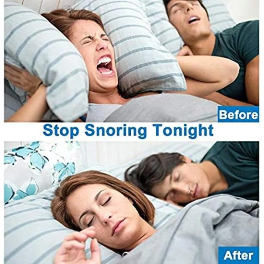 4Pcs Net+4Pcs Tube Comfortable Anti-snoring Device Nose Solution To Stop Nose Dilator Relax Breathing Healthy Sleep Assistant