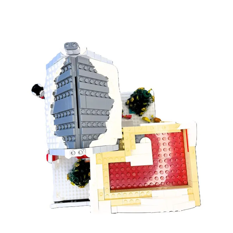 Blocs de construction modulaires alternatifs pour rues principales de vacances MOC, 2534 pièces, assemblage créatif, affichage de collection, coffret cadeau