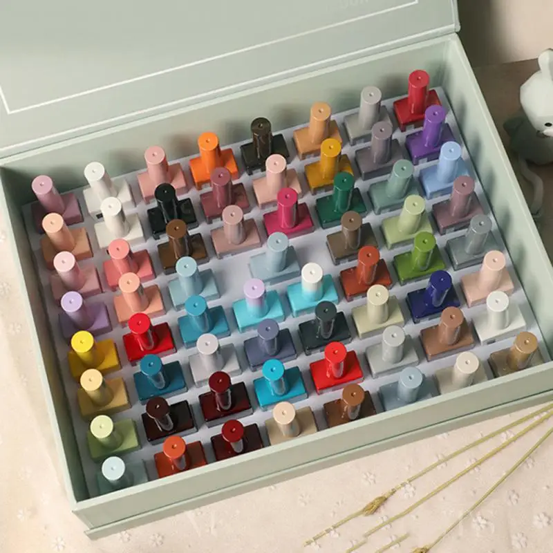 مجموعة طلاء أظافر جل ، 60 لونًا رائجة ، زجاجة بلون واحد ، مجموعة صغيرة مخصصة لمحل الأظافر ، 15 ، الصيف #5