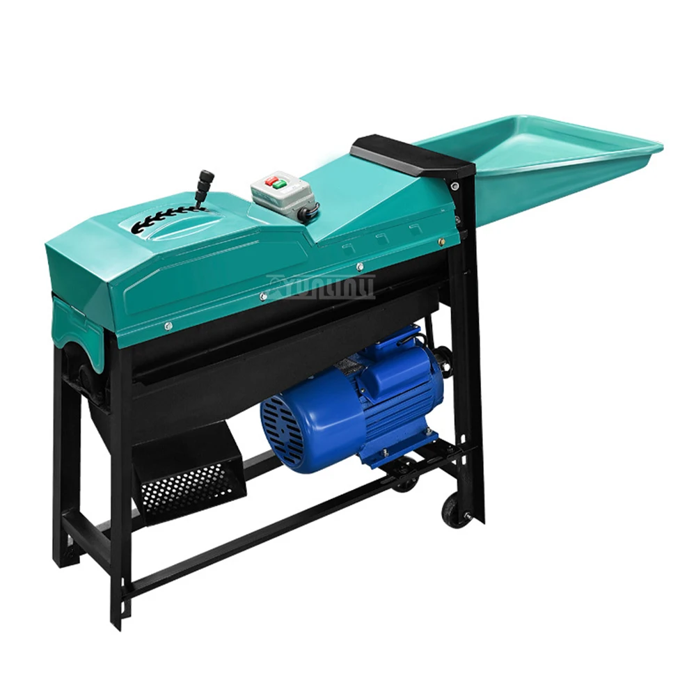 ماكينة درس الذرة الكهربائية أوتوماتيكية بالكامل أسطوانة مزدوجة منزلية صغيرة