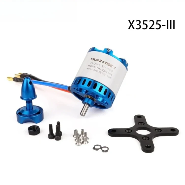 4PCS X3525 III 465/550/650/1080KV SUNNYSKY​ High-Torque Thrust Motor Set For Heavy-Lift RC Drone Platform