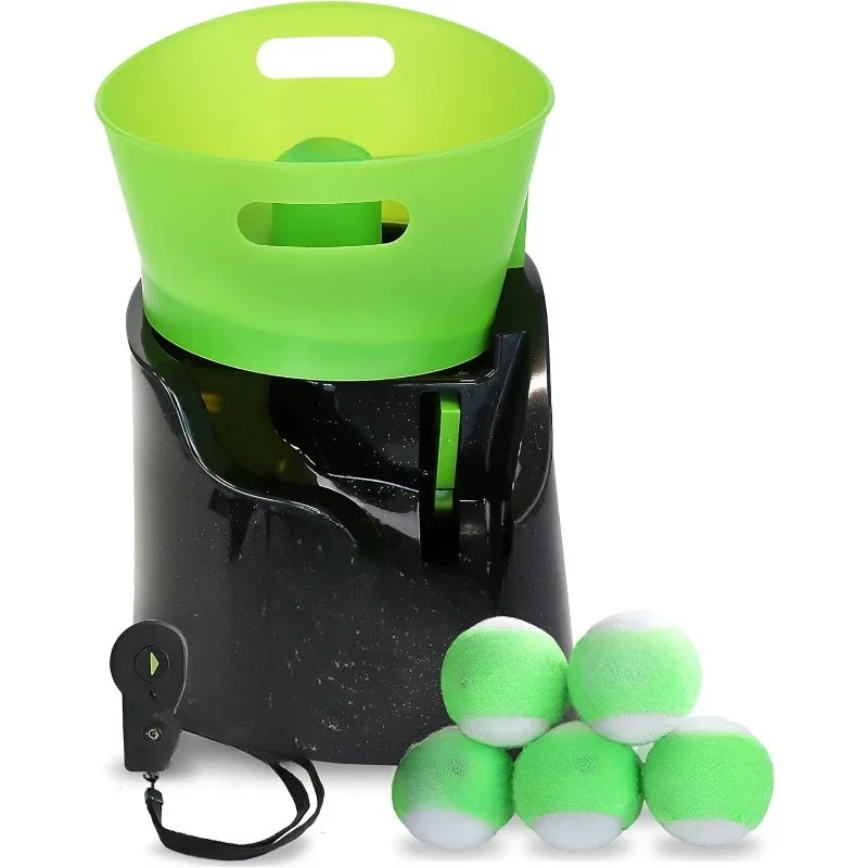 Fast shipping.Dogs With Five 2.5" Balls for Dogs 20-60 Pounds Fetch Machine Dog Ball Launcher & Automatic Ball Launcher for