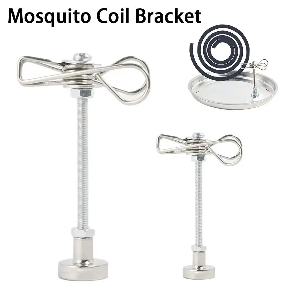 

10Pcs Creative Mosquito Coil Bracket Strong Magnetic Base Outdoor Shelf Incense Rack Portable Reusable Magnetic Support Frame