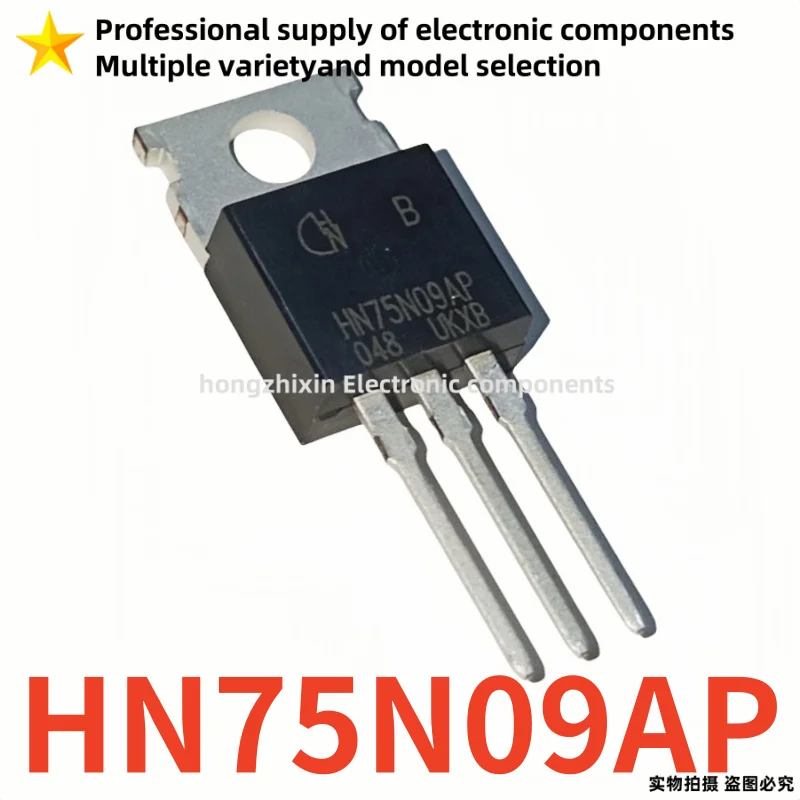 10PCS Brand new quality HN75N09AP HN75N09 brand  controller MOS field-effect transistor 75A 90V TO-220