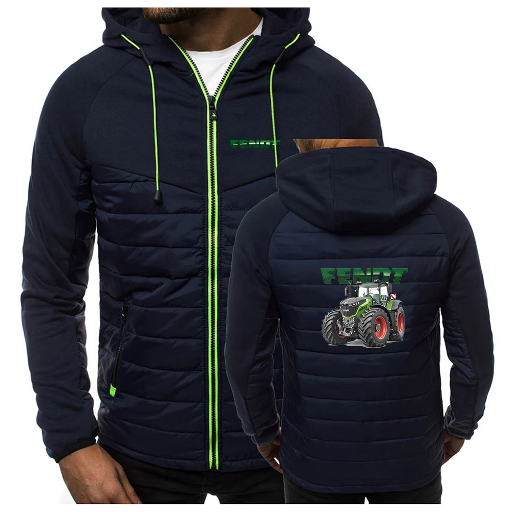 Clean Simple Classic Durable Men's Handsome Jacket 2026 Tractor FENDT Logo Print Spring Autumn High End Luxury Coat Hoodies view 4