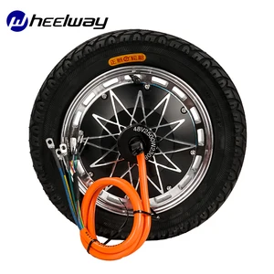 عجلة الدراجة الكهربائية للدراجة المزدوجة القيادة بعيدا الدراجة أقوى محور المحرك 12 بوصة 48 فولت 60 فولت 72 فولت 1500 واط 3000 واط 3500 واط 5000 واط أعلى 6 مبيعات 3000 واط عجلة دراجة نارية كهربائية - No4