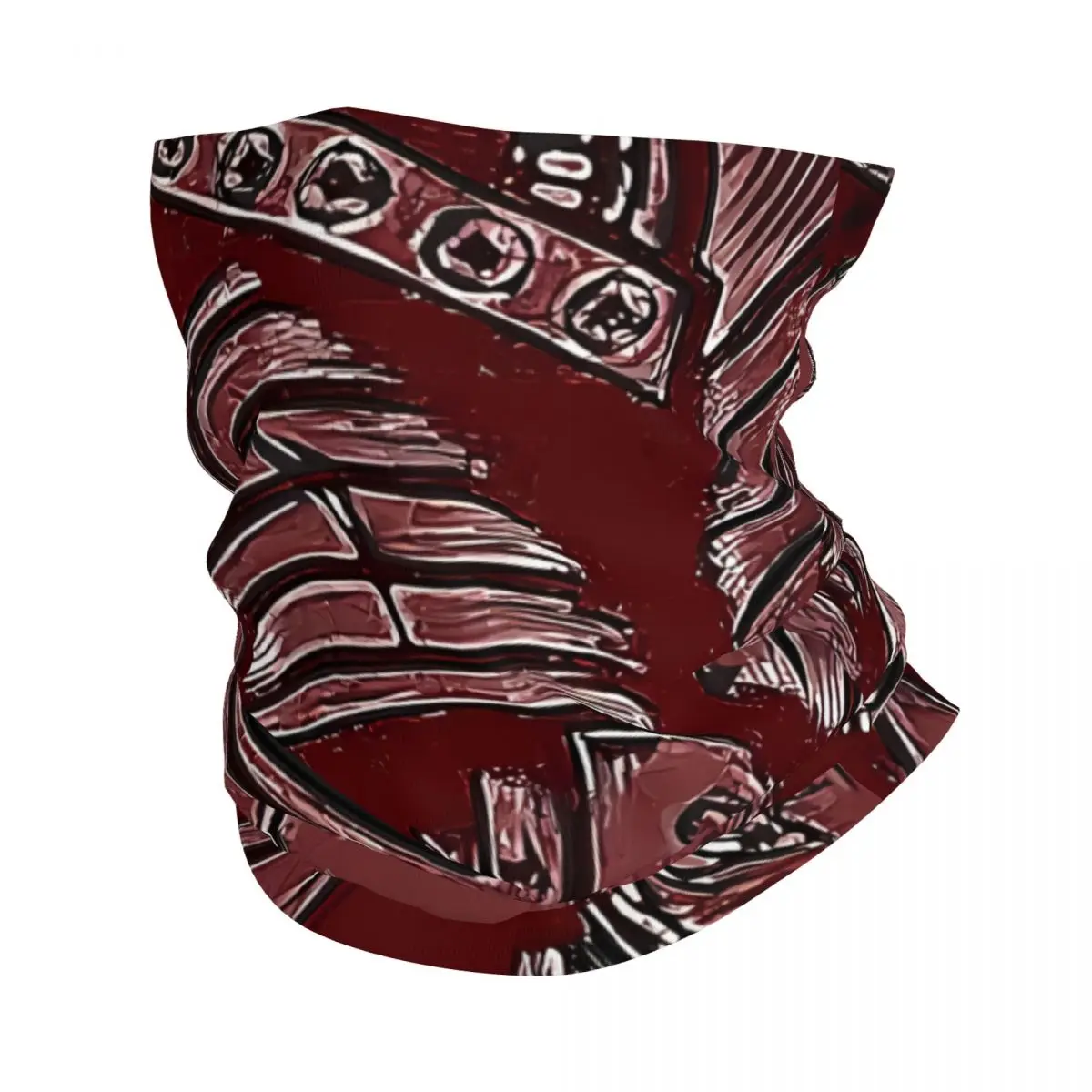 Thin Mask Of Blood Scarf Neckerchief Neck Face Men Mask Polyester