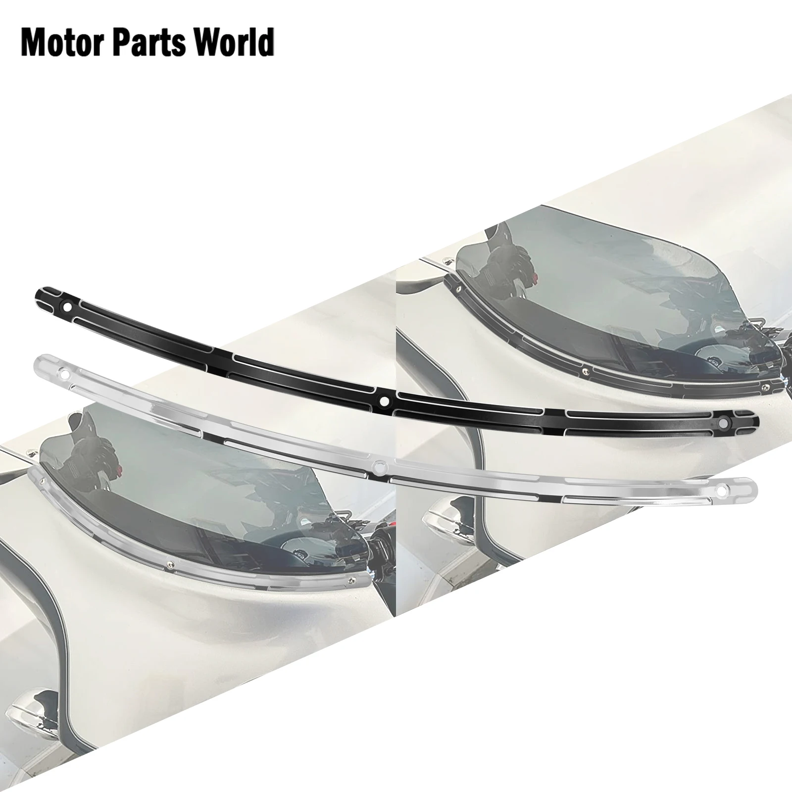 

Отделка лобового стекла мотоцикла CNC для Harley Touring Electra Street Glide FLHTC FLHX FLTRX CVO 1996-2013 12