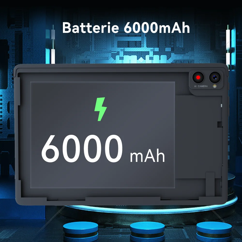 Cubot TAB 20, 태블릿 Android 13, Octa-core, 10.1\'\' 디스플레이, 6000mAh, 4GB+64GB(256GB 확장 지원), 4G 네트워크, 13MP 후면 카메라, 태블릿 PC, Android 패드，테블릿pc，tablet