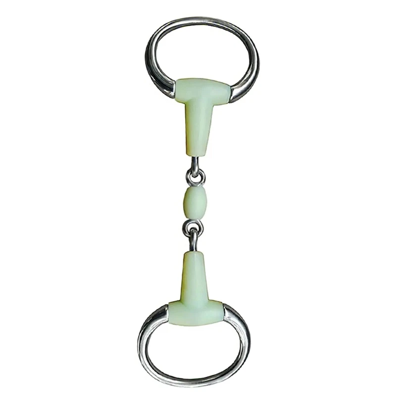 Horse Snaffle Bit, Stainless Steel Loose Ring Horse Mouth Bit, Loose Link Horse Mouth Bit For Horse Training And Riding