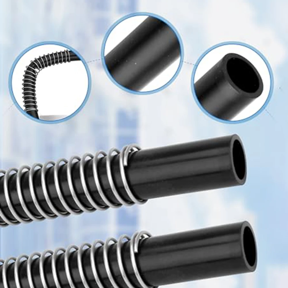 Chlorinator Replacement Hose PVC with Support Spring for Pentair For Rainbow 320 322 7 38in Length 3pcs Includes Tape