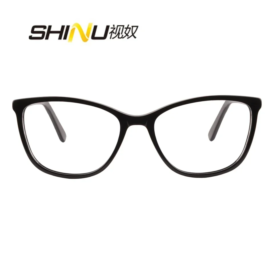 

SHINU brand Progressive Multi-focal Reading Glasses with prescription Hyperopia Presbyopia Eyeglasses multifocal glasses Men