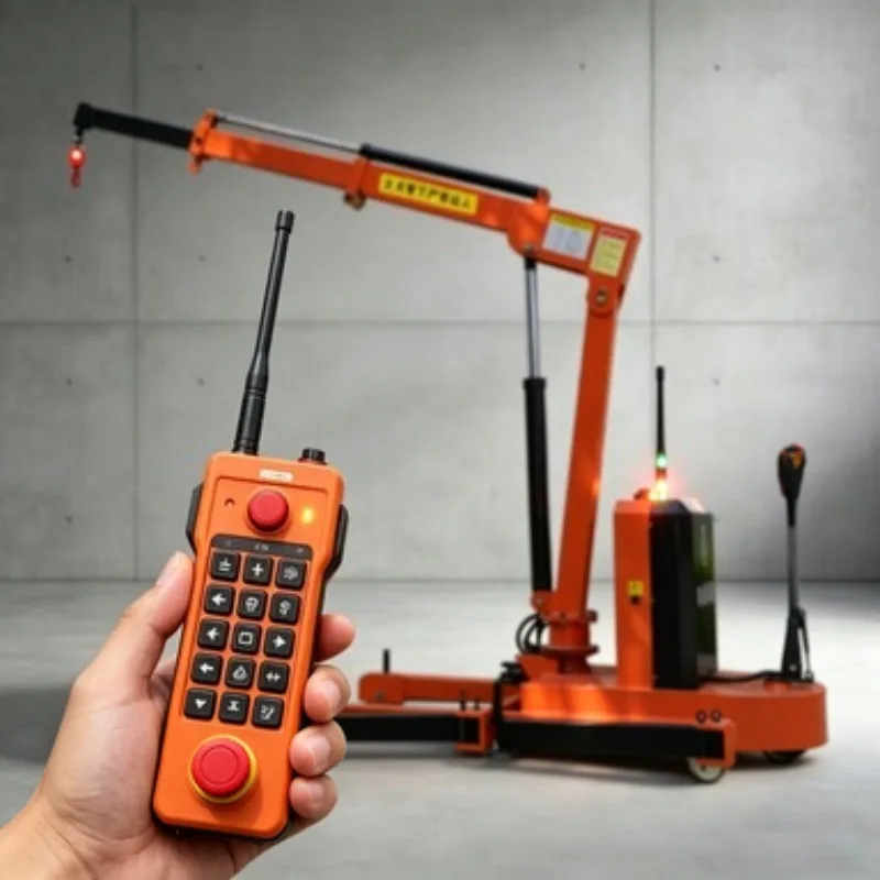 Remote-Controlled Traveling Electric Hoist – 1.5Ton Mobile Mini Crane with Trolley, CE Certified for Warehouse Material Handling