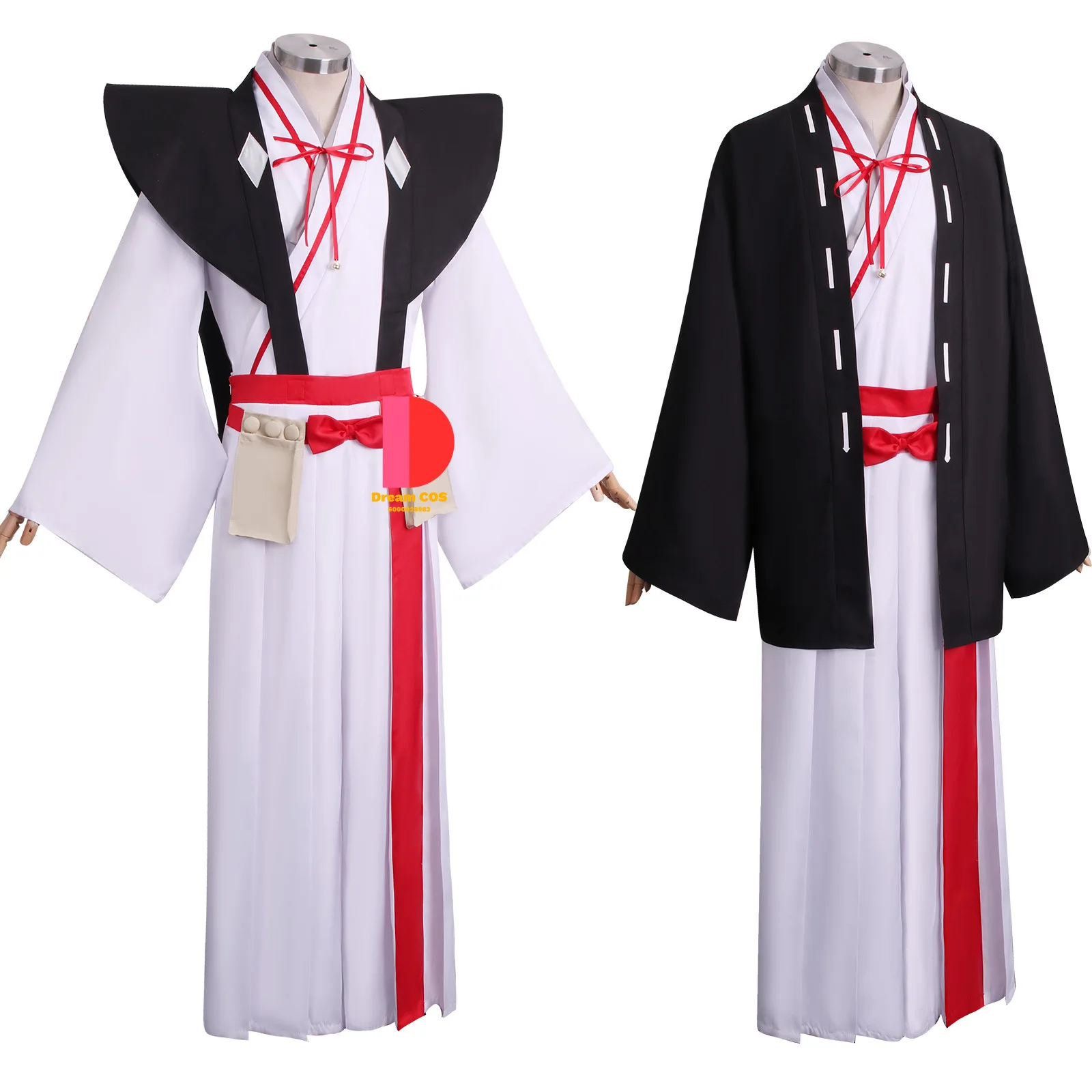 Anime Jigokuraku Yamada Asaemon Sagiri Cosplay Costume Wig Samurai Kimono Yamada Asaemon Fuchi Aza Toma Role Play Outfit Fashion