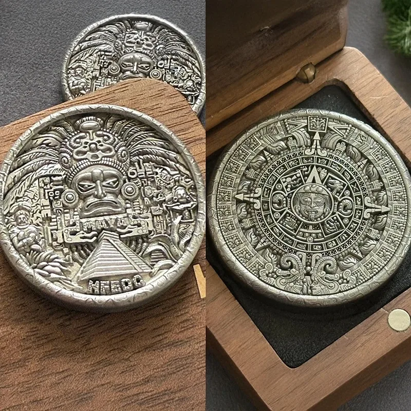 HF EDC MAYA RELIC Fidget Spinner Metal Fidget Toys