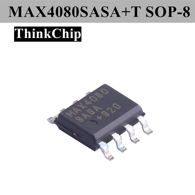 (10pcs) MAX4080SASA+T SOP-8 CJMCU-4080 MAX4080SASA Module 76V, High-Side, Current-Sense Amplifiers with Voltage Output