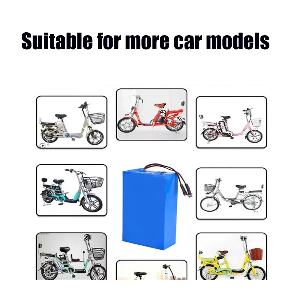 الأصلي الجديد خلية البطارية بطارية ليثيوم لوح حماية أكثر أمانا 48 فولت 30000 مللي أمبير 13S6P دراجة تخزين الطاقة عالي الأداء #6