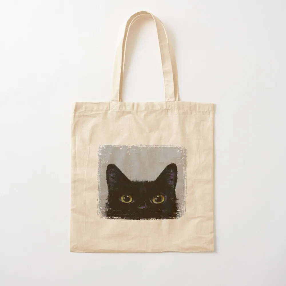 

Black Cat Tote Bag Women's shopper bag Women's handbag Women's bags Handbags women Canvas Tote Bag