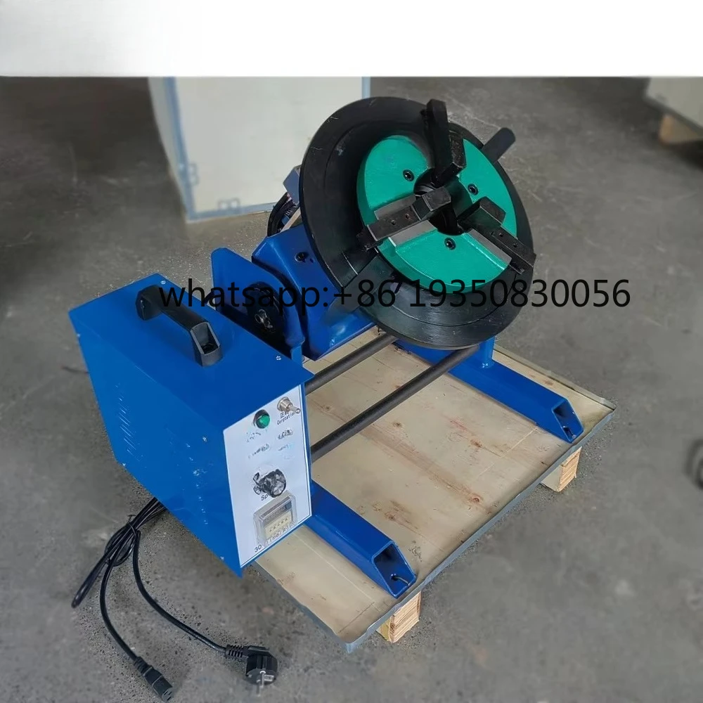 

Acrros 30kg Turntable Rotary Pipe Welding Positioner with Timing Welding Function