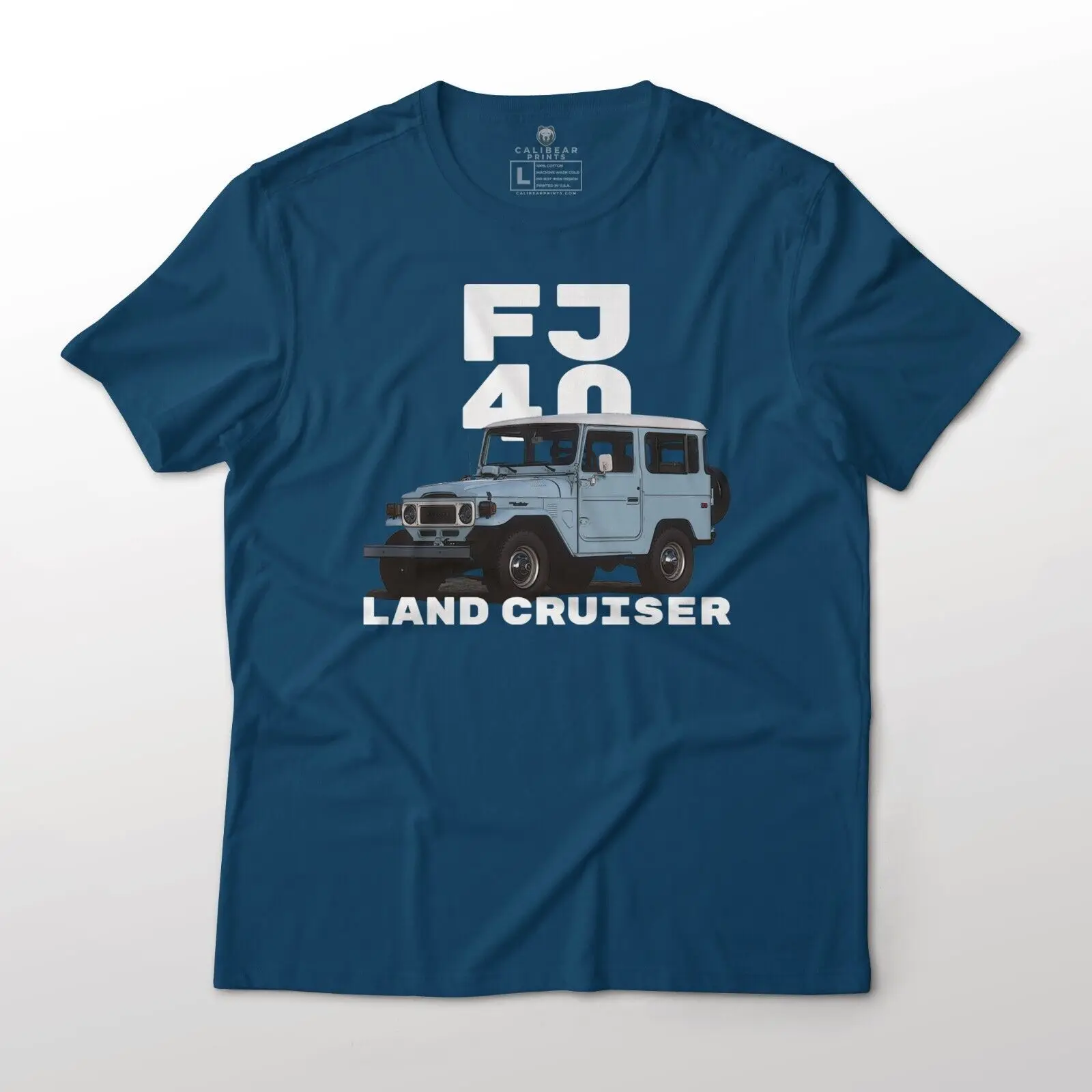 FJ40 Land Cruiser Classic Off-Road Truck Aesthetic Graphic Art T-Shirt