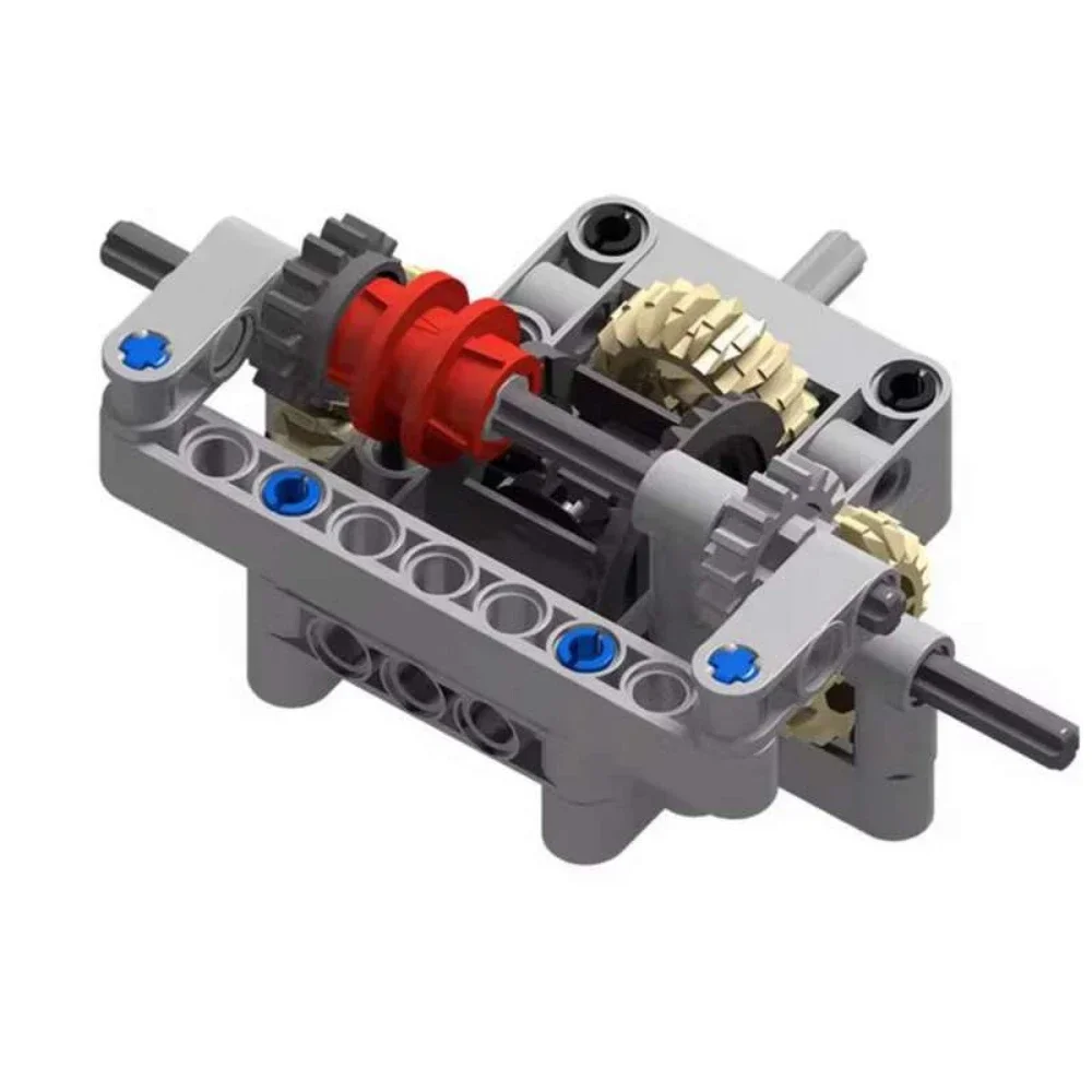 Differential Lock MOC Building Block Parts Locking Differential MOC Bricks Assembly Accessories For Drive Vehicles Car Model Toy