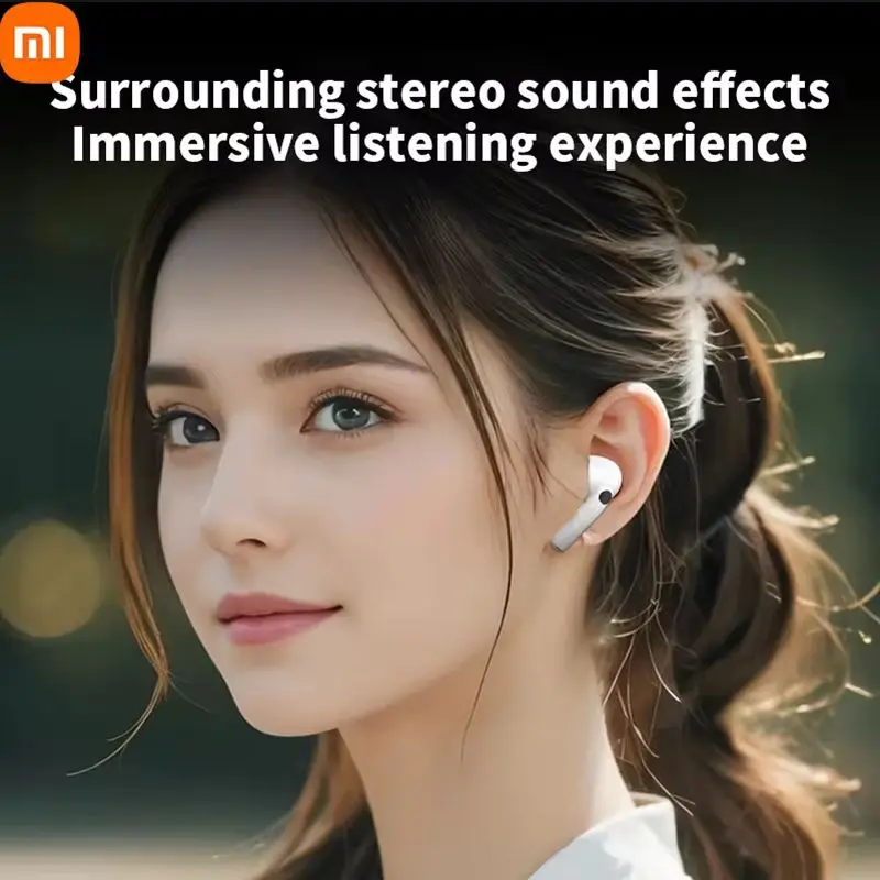 Xiaomi  new touchscreen ANC wireless headset TWS noise-canceling earbuds bluetooth headphones support APP long life time