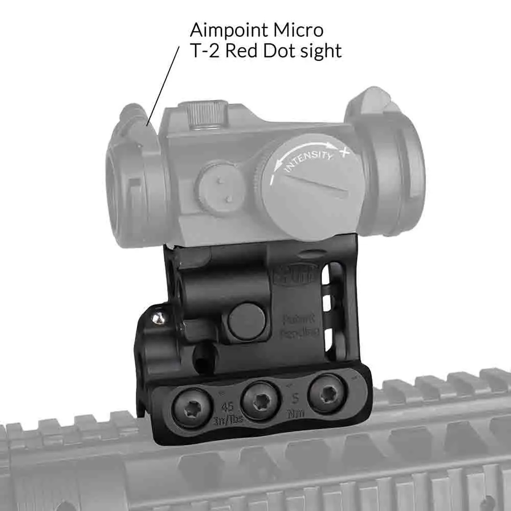 30mm Outdoor Tactical RDF-20225K Integrated Magnifying Glass Bracket T2 M3X MOUNT