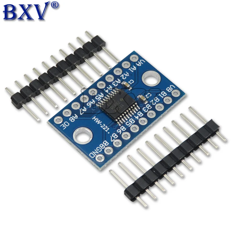 8-channel TXS1008E Logic Level Converter Module Board Bidirectional High-speed Full-duplex Shifter 3.3V 5V Arduino Raspberry Pi