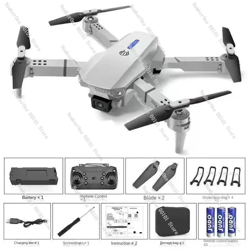 UAV HD Aerial Photography Dual Camera Fixed Height Remote Control Aircraft Four Axis Flight