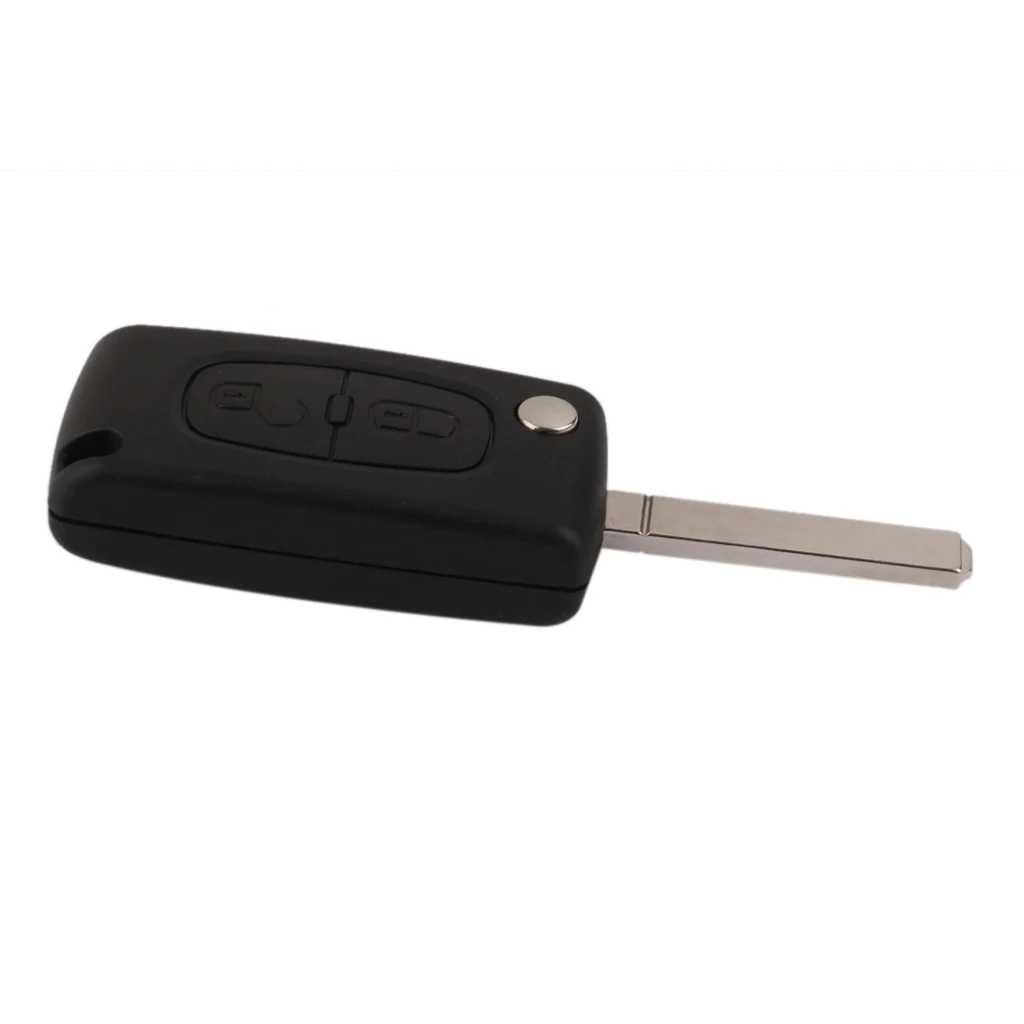 2-Button Remote Key Shell Case With for Citroen C2/C3//C5/C6