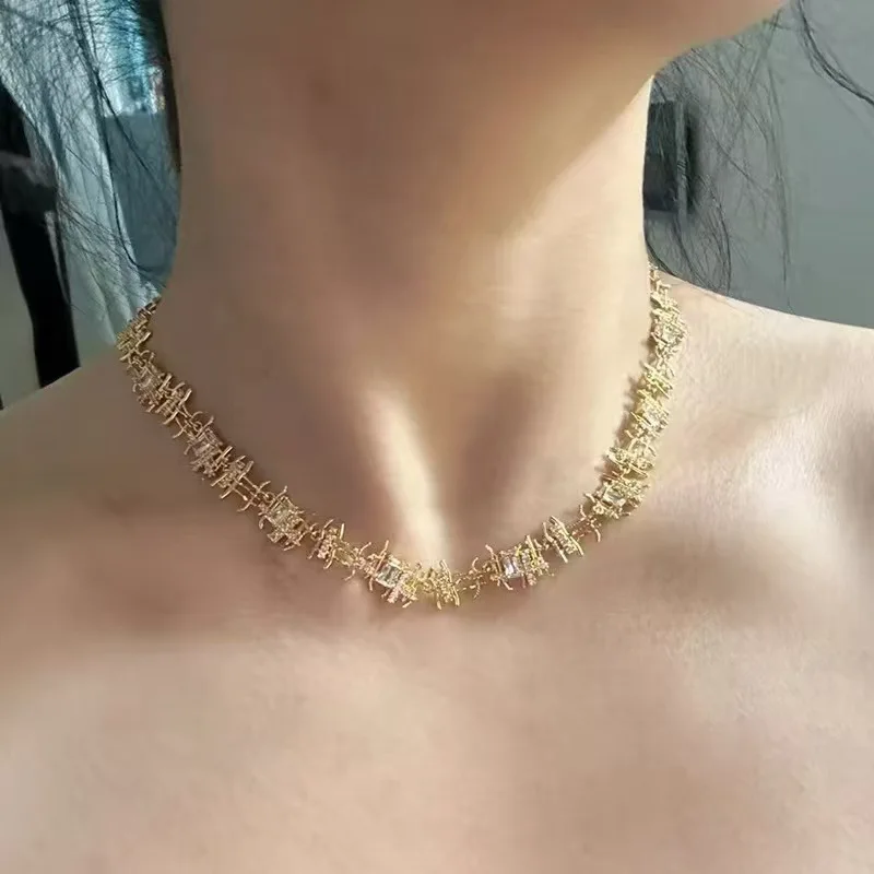 

Jenny&dave Weaving Necklace Women's Collarbone Chain Women's Neck Chain Jewelry Necklace Necklaces For Women