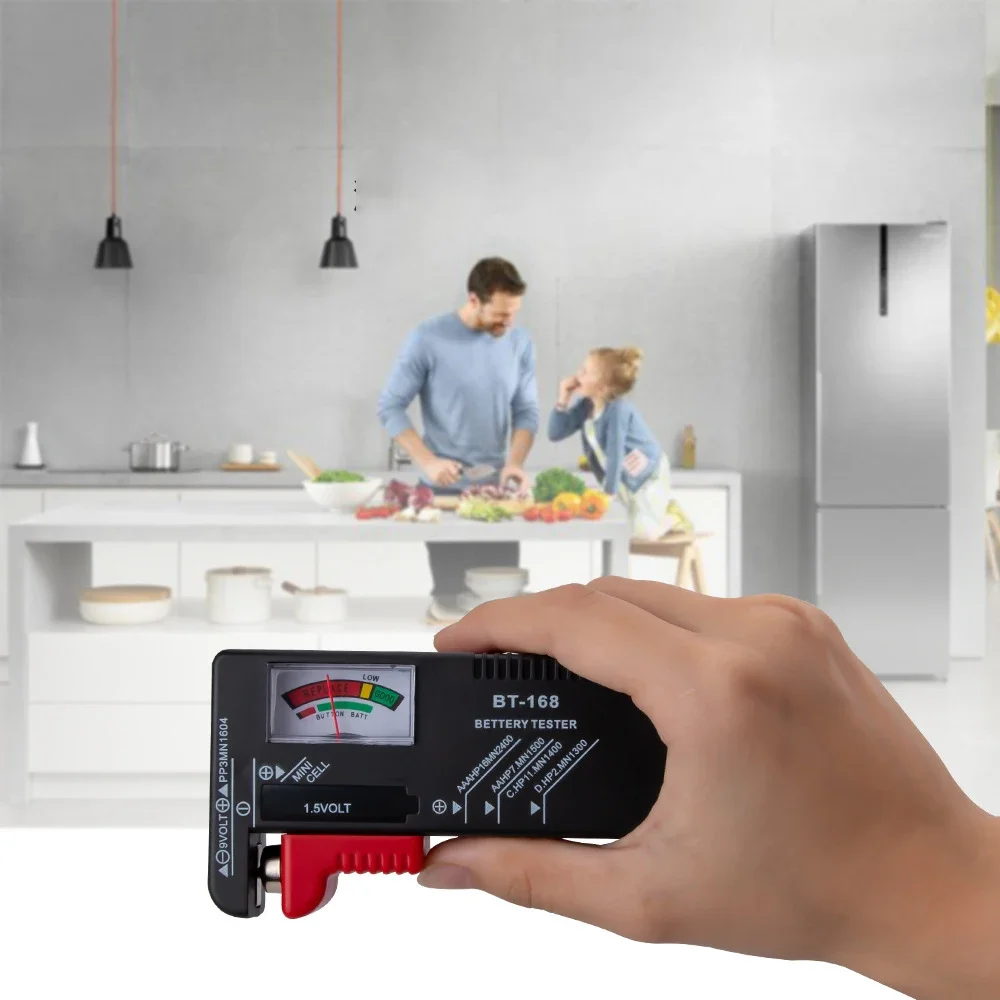 New Pointer Type Battery Tester Battery Capacity Meter Power Detector Battery Capacity Detector Capacitance Diagnostic Tool