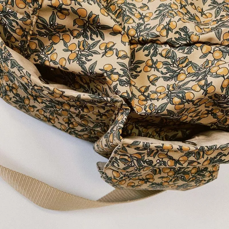 Bolso de mano con estampado para bebé, organizador de gran capacidad, bolsas de almacenamiento portátiles de viaje para pañales, toallitas, mochilas