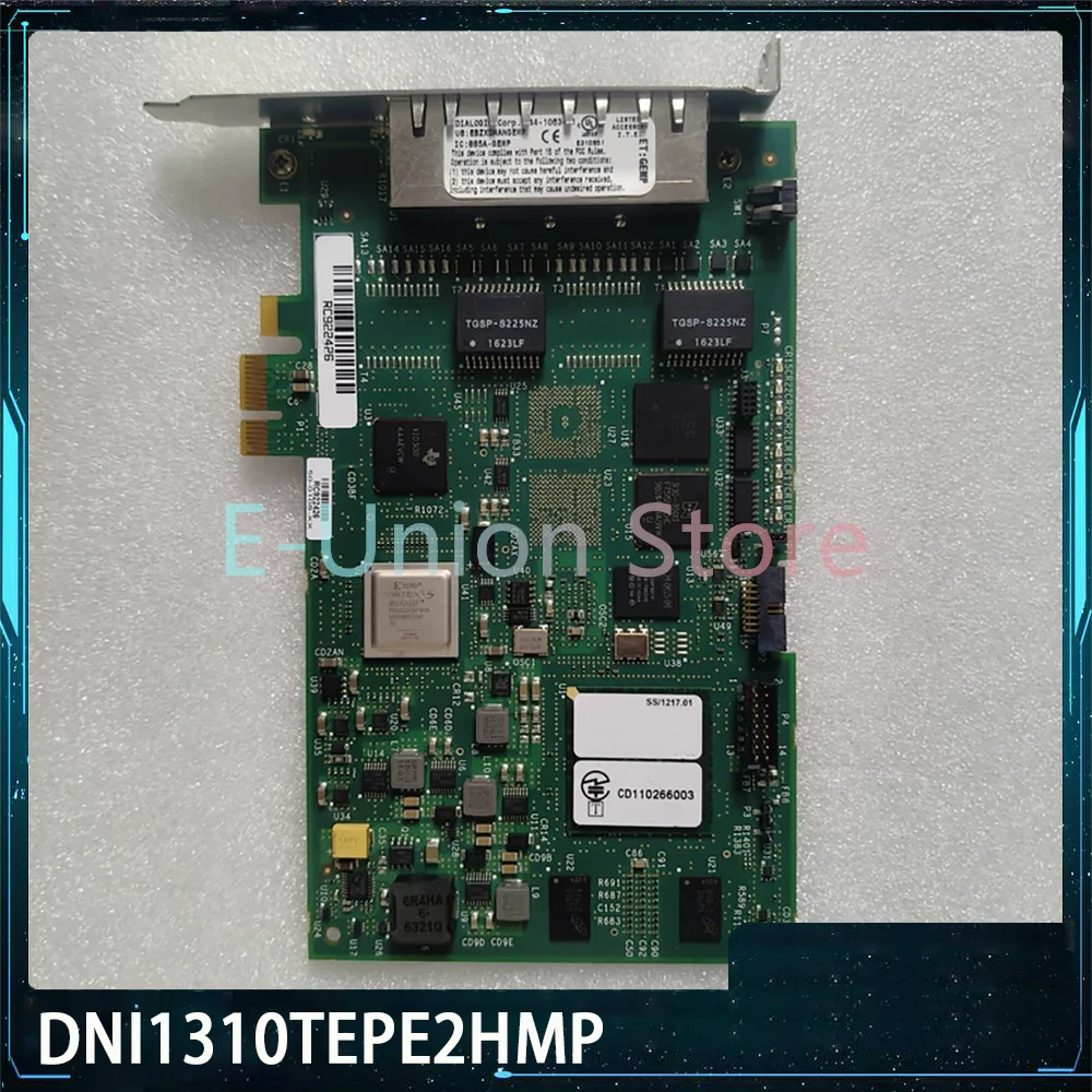 

DNI1310TEPE2HMP ET: GEMP 50-0108-04 PCI-E Call Center Dedicated IP Voice Card