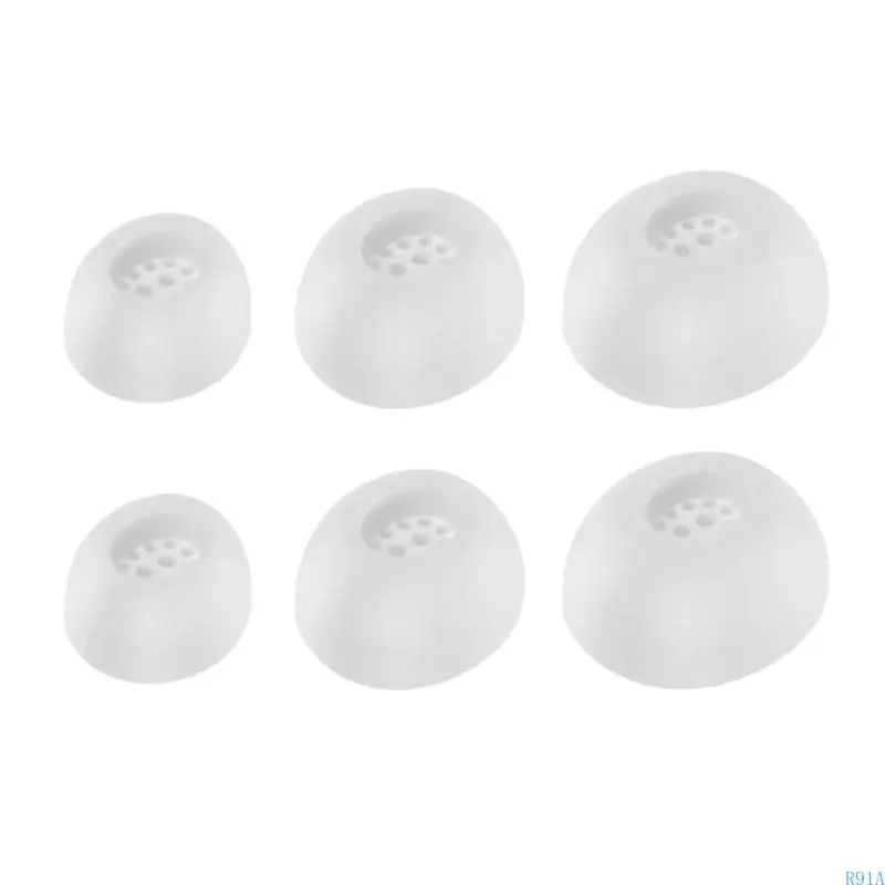 تغطي سماعات الرأس R91a نصائح الأذن لخطوط الأذن للبراعم 4 سماعات أذن أذن طرف أذن ترقية