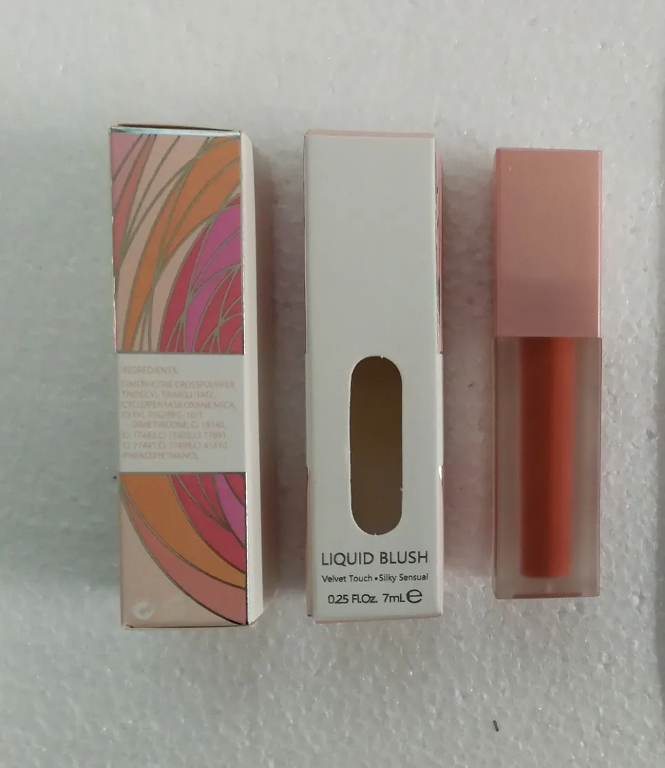 Wholesale Vegan Makeup Liquid Blush Private Label Long Lasting Lip Face Cheek Blusher Cream Custom Logo