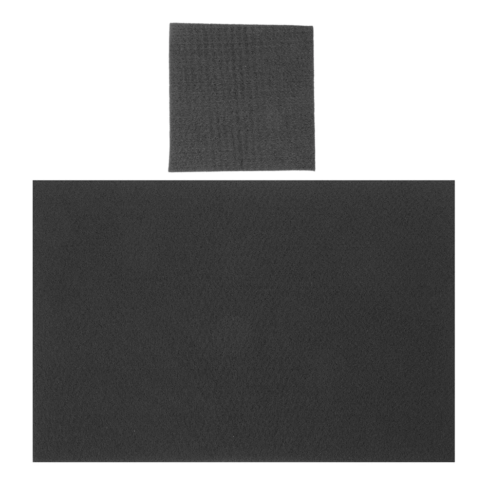 2 Sheets Graphite Carbon Felt Fire Blanket Blankets Heat Shield Thicken High Temperature Protection Fabric Insulation Wrap