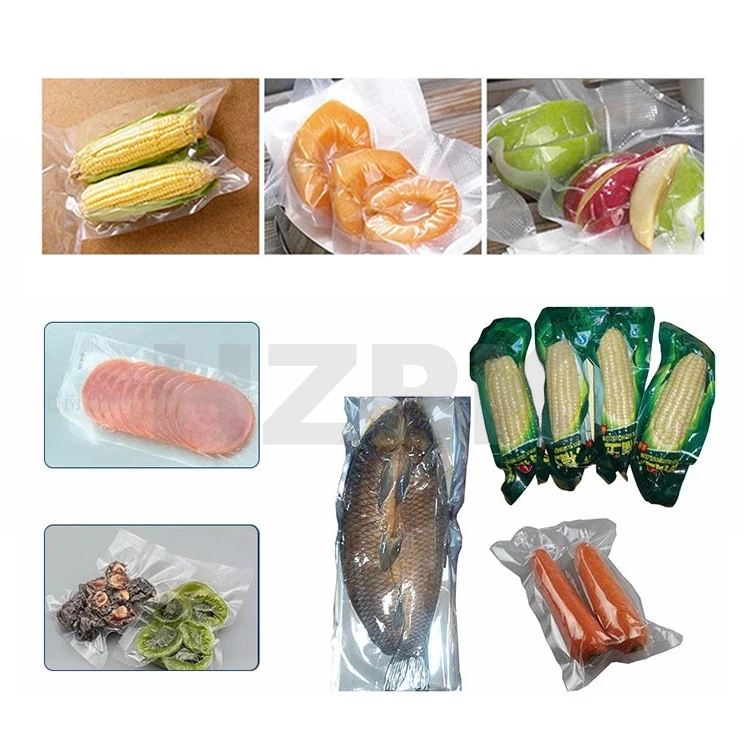 New mini small rice meat food dry fruit plastic vacuum pouch bag heat sealing packing machine