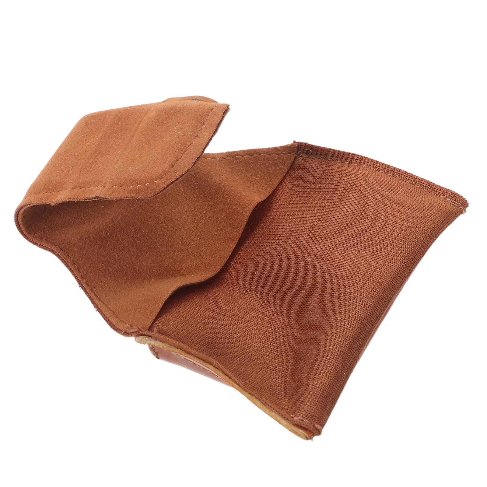 

Portable Billiard Chalk Bag PU Snooker Cue Holder Simple Open Close Pool Chalk Protector Case for Table Gaming Accessories