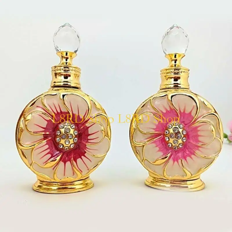 L8RD Essentiële olieflesdispenser Lege fles Hervulbare vintage parfumfles