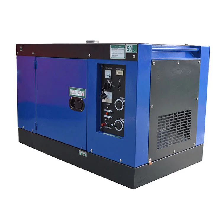 Zâmbia Silent Generator Set, 6.5kVA, 5kV, Novo tipo, Venda quente