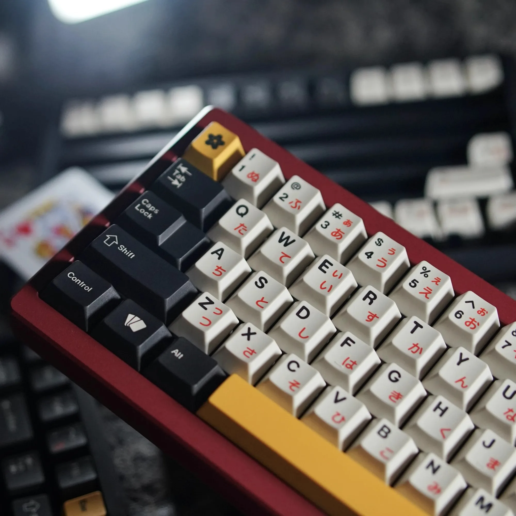 Matsu Theme PBT Keycaps Cherry Profile For Machanical Keyboard