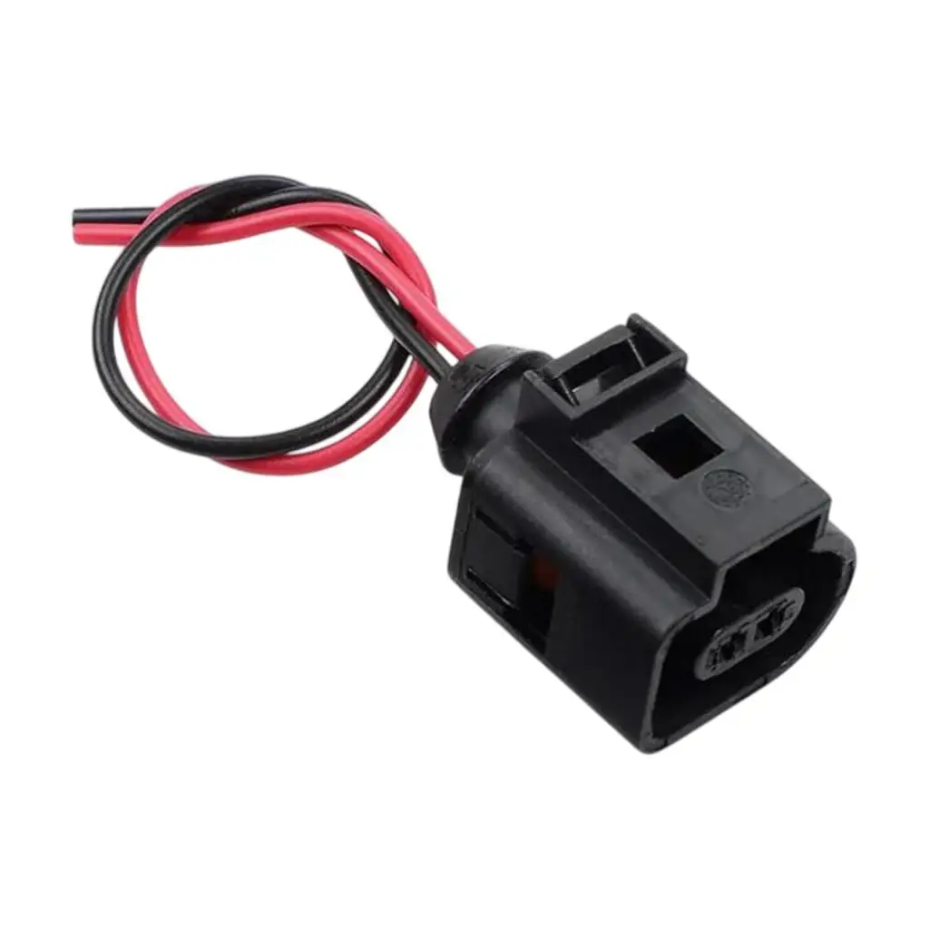 2 Pin Plug Connector 1J0 973 702 Easy to Install High Performance Replace Parts for Audi A4 A6 A7 A8 Automotive Accessories