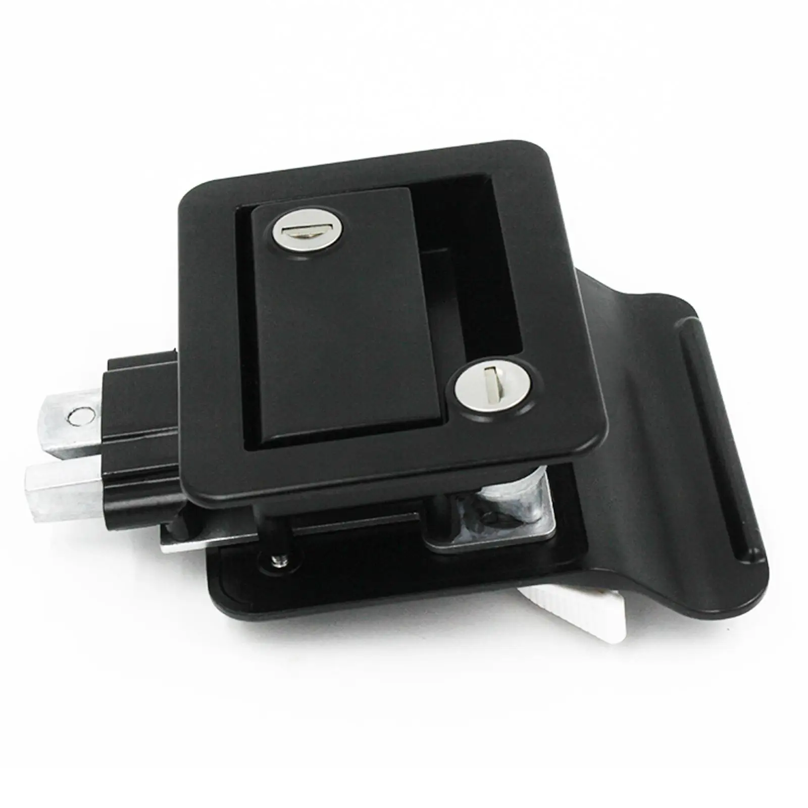 

Zinc Alloy Camper Door Latch Locks Kit Universal RV Entry Handle Set for Travel Trailer Security