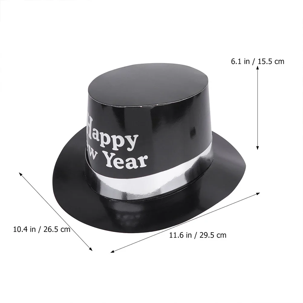 

New Year Top Hat Party Accessories for Year’s Eve Caps Years Favors