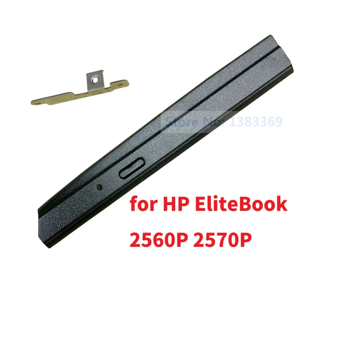 Replacement ODD Optical Drive Bezel Cover Baffle Faceplate Panel Rear Bracket Mounting Holder for HP EliteBook 2560P 2570P
