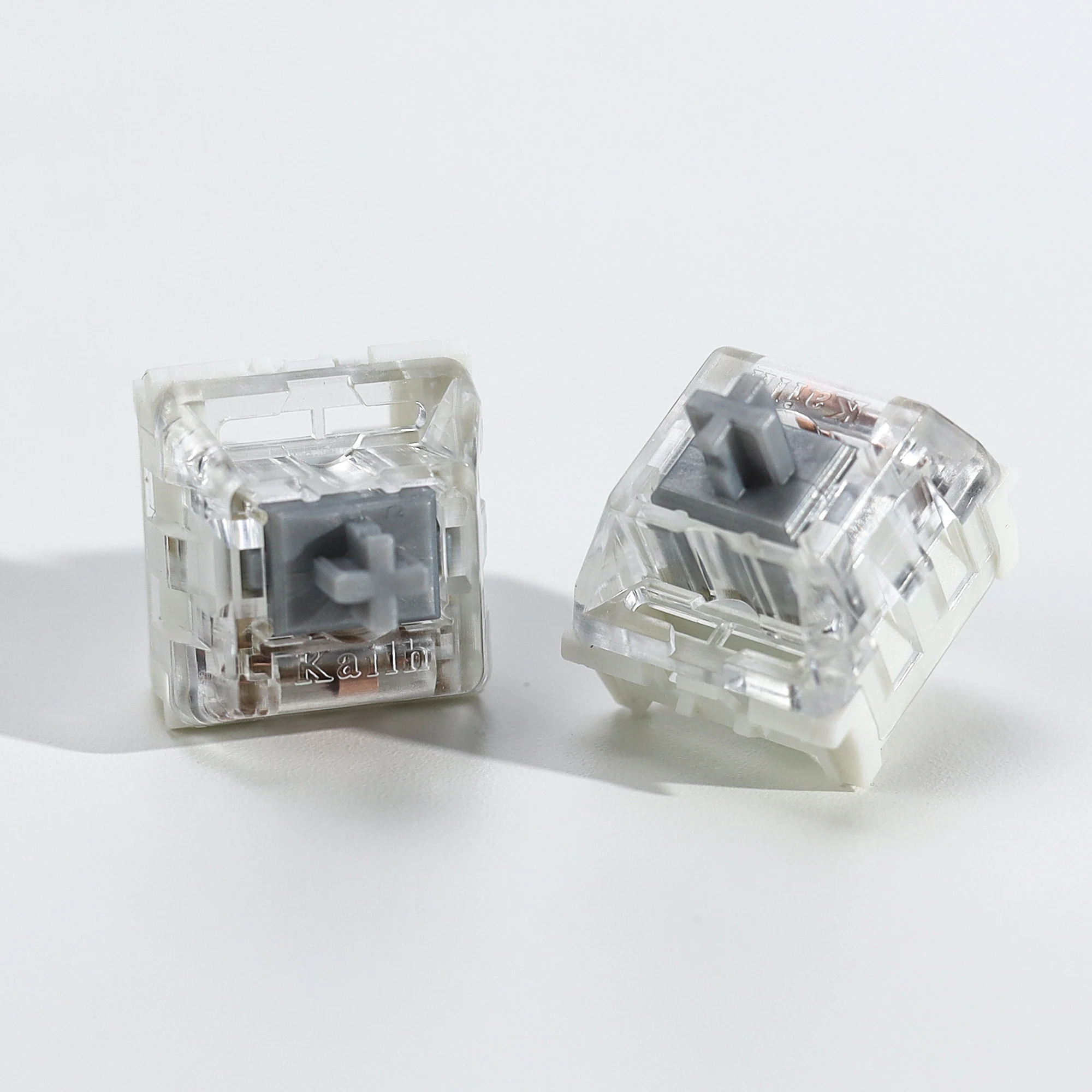 Kailh Speed Silver Switch Mechanische Tastaturschalter, cremig, linear, 3-polig, 40gf, vorgeschmiert, für 60 Gaming-Tastatur-Kit-Schalter – Detail 13