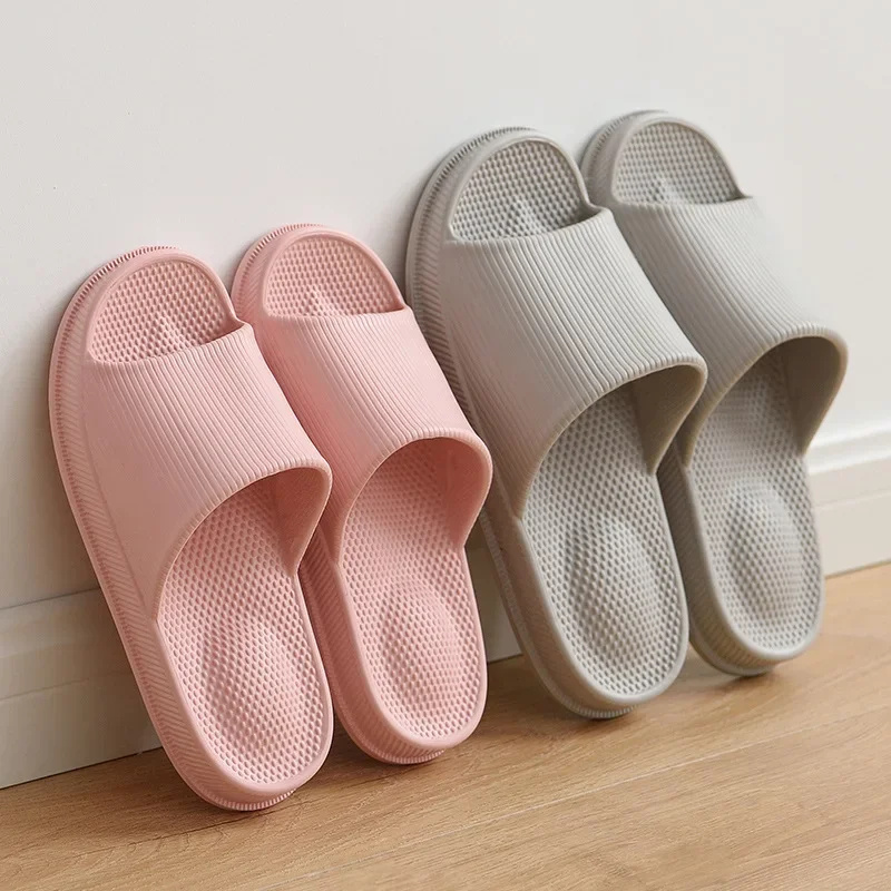 Men Slippers Cloud Home Massage Outdoor Eva Soft Sole Slides Indoor Female Women Summer Ladies Shoes Casual Flip Flops Male 2024